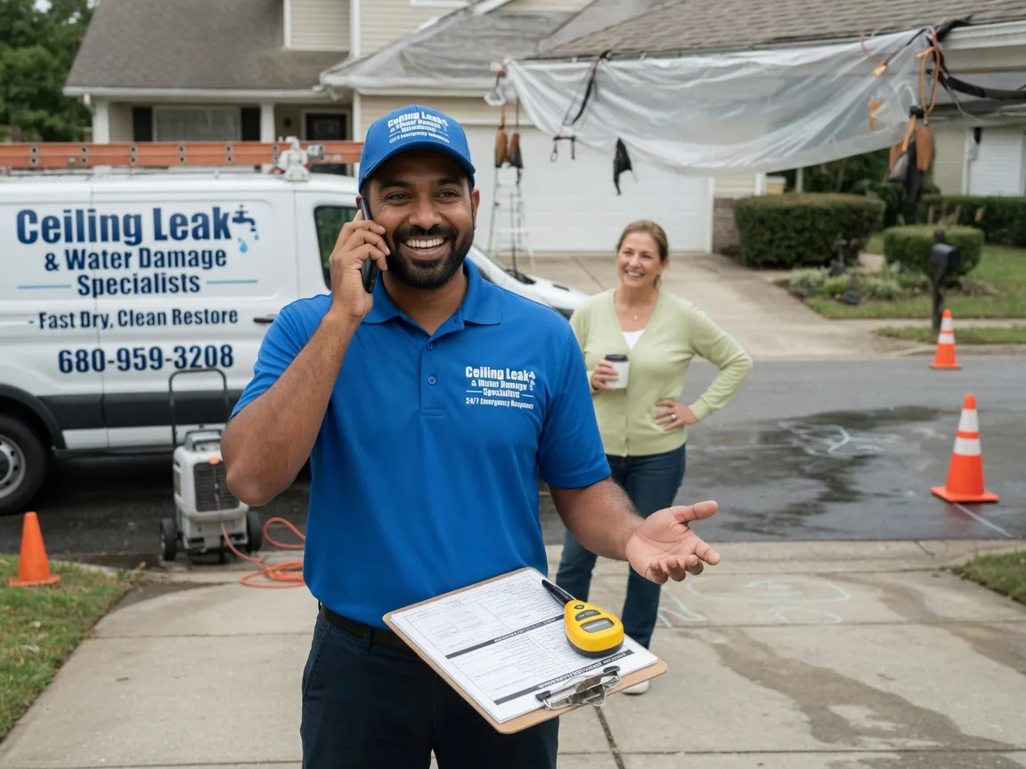 Ceiling Leak Cleanup Mascot, VA FAQs