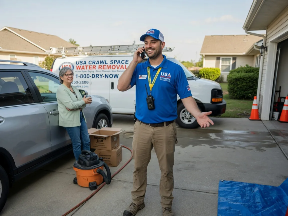 Crawl Space Water Removal Mascot, VA FAQs